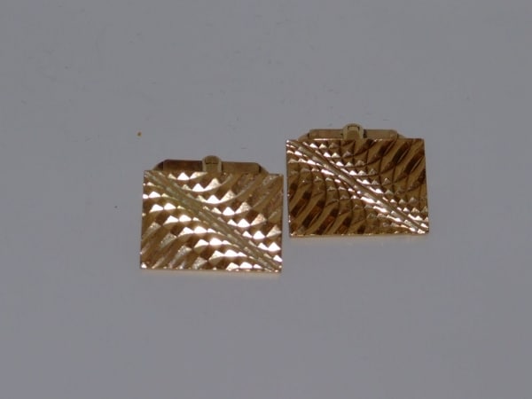 0714 Gold Cuff-Links