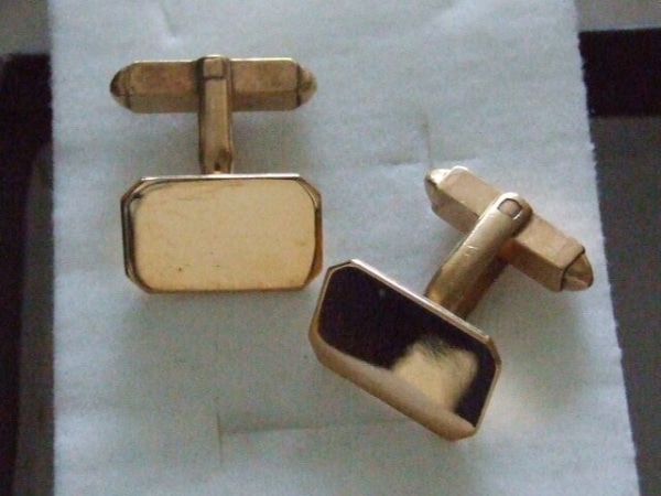 9ct gold Cuff-Links