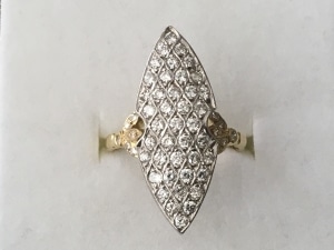 6 # 12 Marquise Diamond Cluster £995